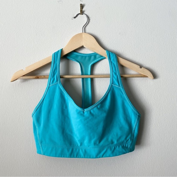 Victoria's Secret Other - Victoria Secret, Light Blue Athletic Racerback Yoga Sports Bra Size Small